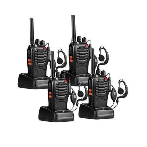 BF-888S BAOFENG Smarthome Walkie Talkie 5Km Long Range Two-Way Portable CB Radio BF-888S Portable Two-Way Radio with 16 Channel Walkie Talkie