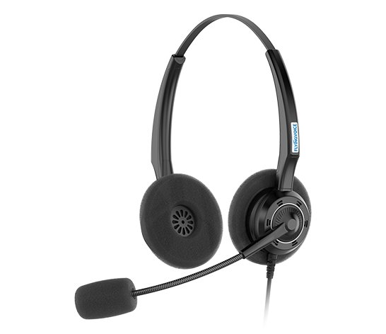 Flyingvoice HP200 Business Headset – Noise Cancelling VoIP Headset for IP Phones and Softphones