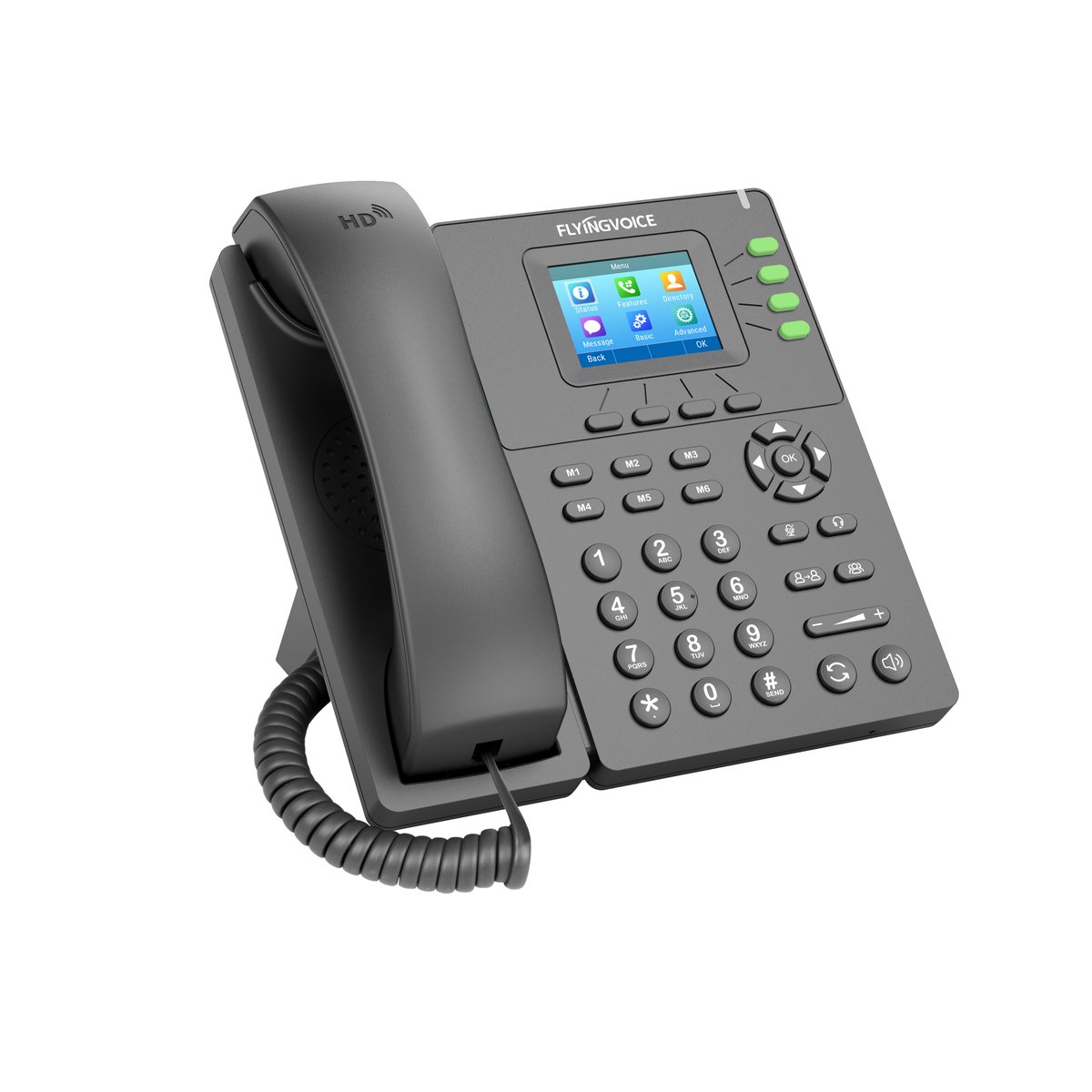 Flyingvoice P21P Color Screen Business IP Phone – HD VoIP Phone