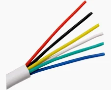 Security Alarm Cable 6-Core 100m White