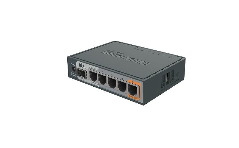 MIKROTIK Router RB760IGS HEX S 5X Gigabit Switch