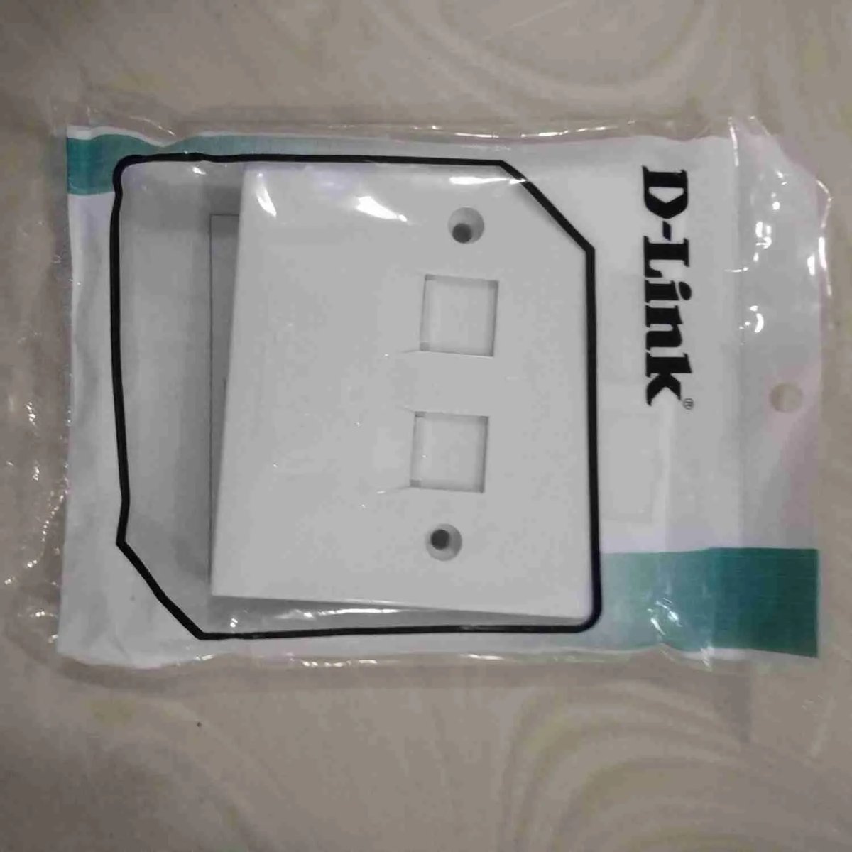 D-Link Face Plate 2 Dual NFP-0WHI21