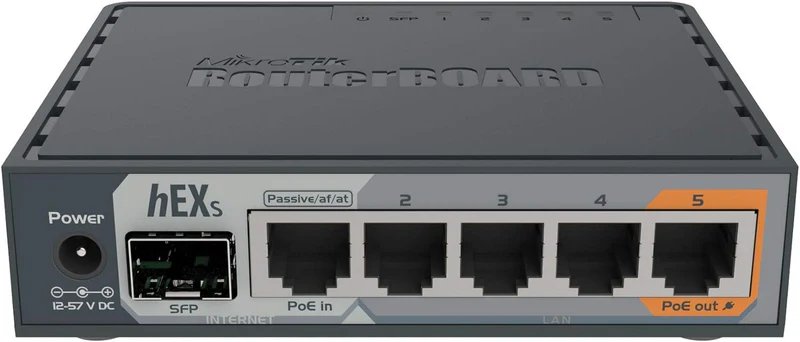 MIKROTIK Router RB760IGS HEX S 5X Gigabit Switch