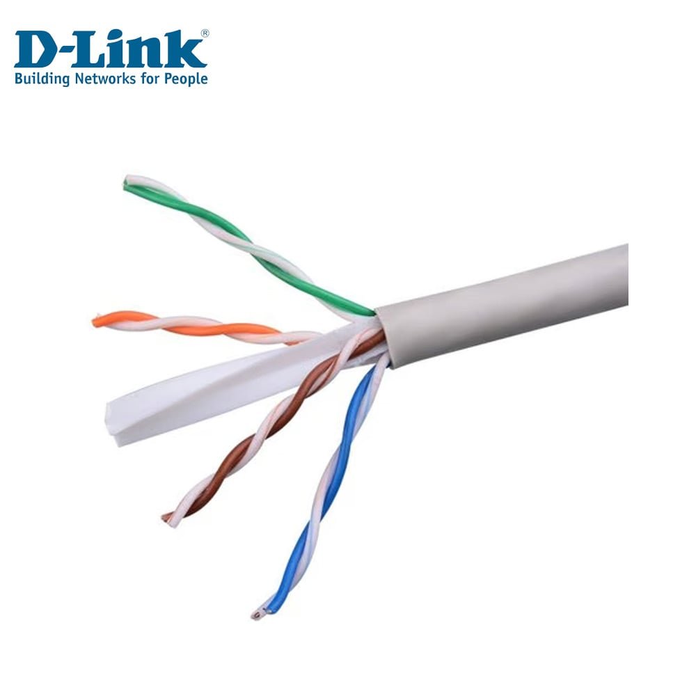 D-Link Cat 6 UTP Cable 305M Roll NCB-C6UGRYR-305