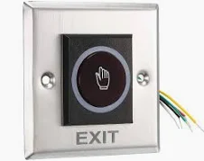 Infrared No Touch Exit Button CA-R002A