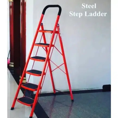 6 STEP HOUSEHOLD STEEL LADDER