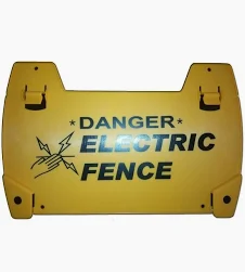 Electric Fence Danger/warning Signs