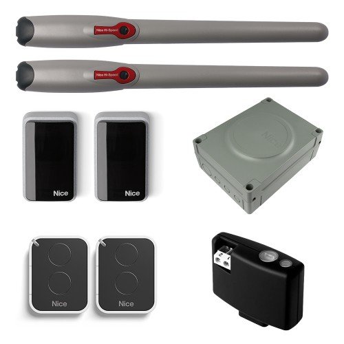 NICE ET WINGO SWING DOUBLE KIT INC BATTERY CONTROLLER